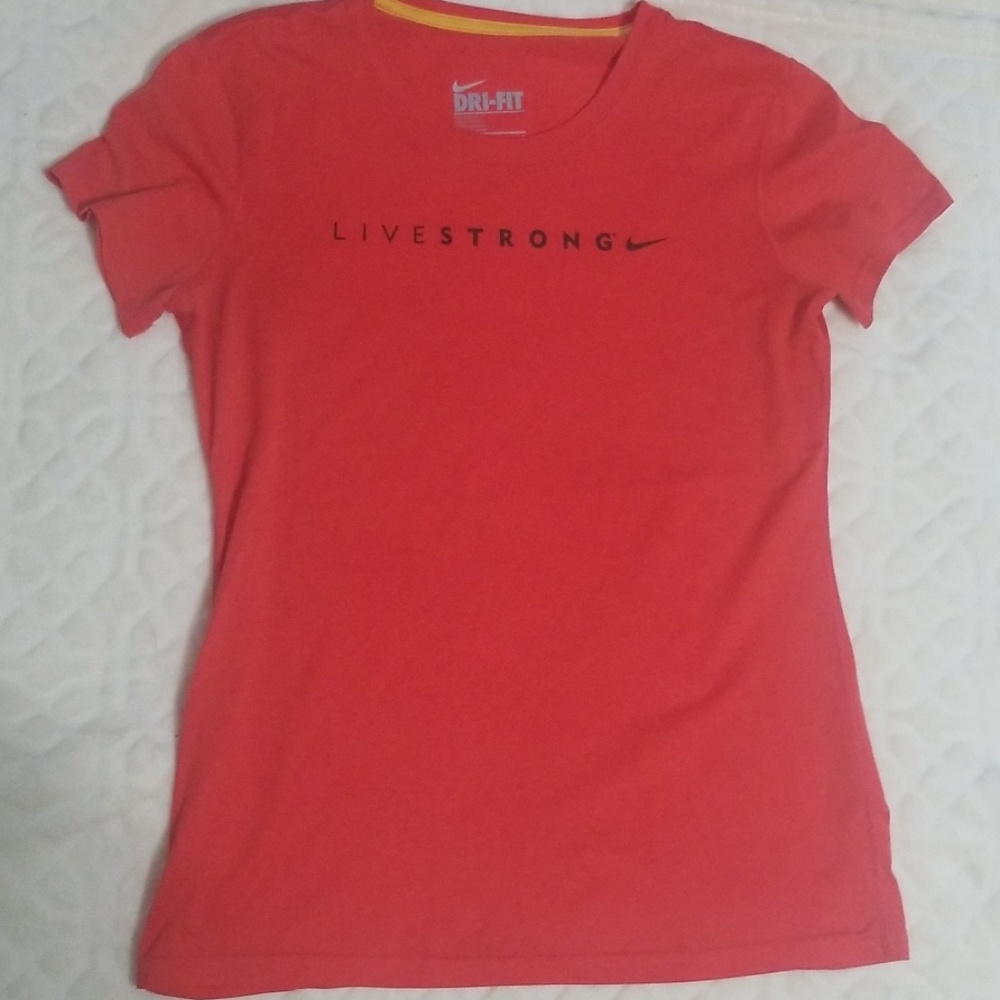 Nike livestrong dri-fit shirt